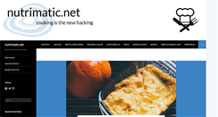 Desktop Screenshot of nutrimatic.net